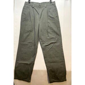 Dockers Recode jeans mens 32 x 32 khaki pants chino high rise dark gray